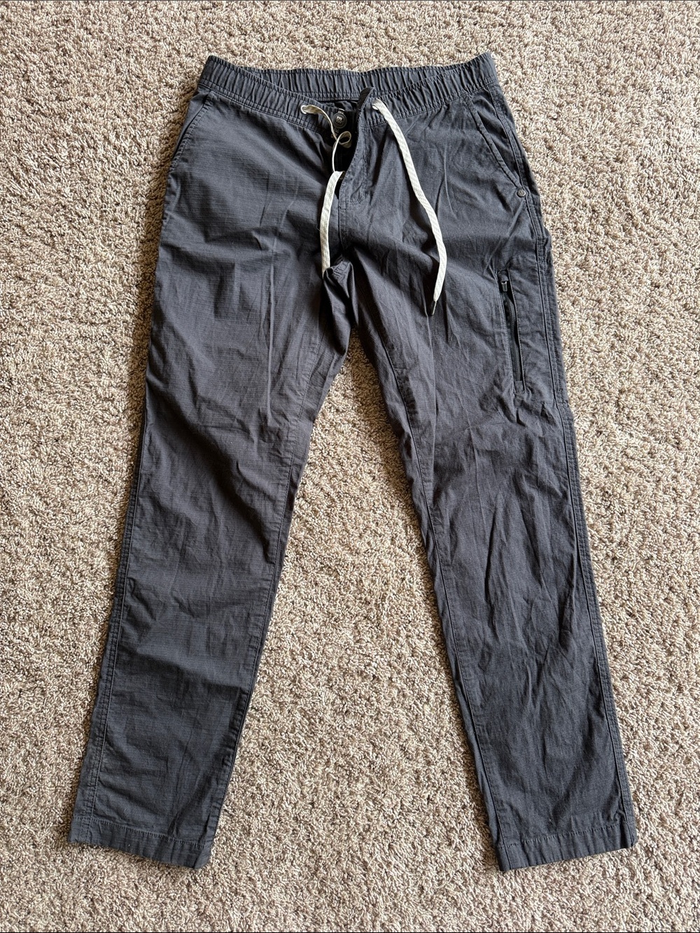 Vuori Ripstop climber pant dark grey size small